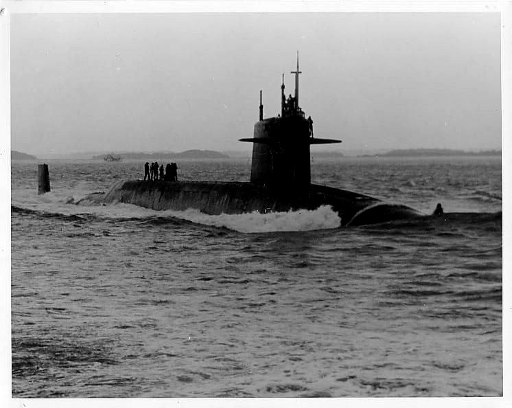 USS Casimir Pulaski (SSBN 633) Surface